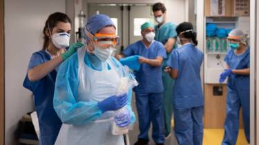 La marcha de médicos será mañana, a las 17. (Gentileza).-