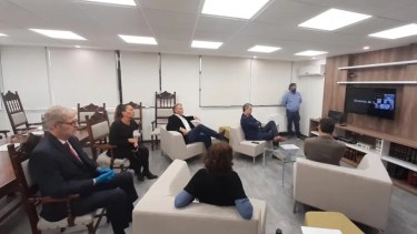 A comienzos de este mes hubo una videoconferencia entre los abogados y las autoridades judiciales. Foto: archivo.