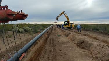 El tramo entre Valcheta y Ramos Mexía es el que presenta mayores dificultades por la dureza del terreno. (Foto: gentileza).