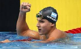 Grassi sería el primer nadador argentino en volver