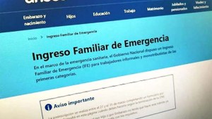 IFE: todos los beneficiarios cobrarán a través de una cuenta bancaria