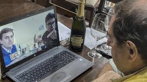 Copas y pantallas: bodegas apuestan por la virtualidad y organizan degustaciones de vino on line