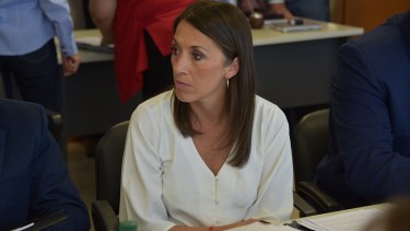 Julia Fernández asumió como legisladora de Río Negro en diciembre. Gentileza bloque Juntos.