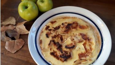 Recetas con historia:  panqueques de mazana