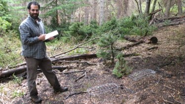El barilochense Martín Nuñez fue uno de los autores del artículo publicado por la revista inglesa. Foto: gentileza