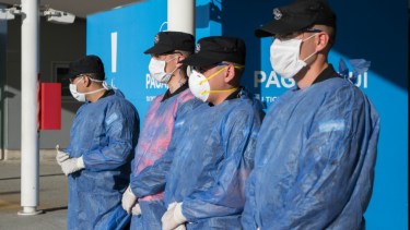 Unos 42 efectivos de la PSA donarán plasma. Foto: gentileza