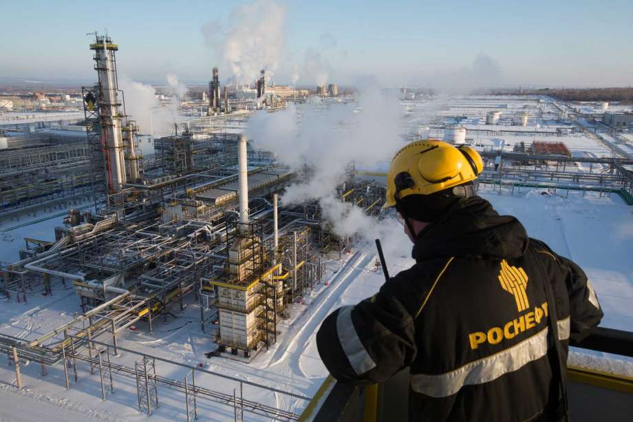 La actividad petrolera registró una merma de hasta un 40 por ciento en Rusia.