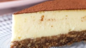 Este tiramisú está para chuparse los dedos