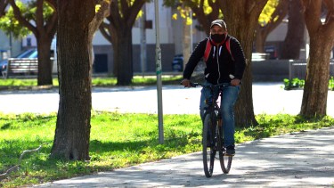 Hay 43 casos activos en la capital rionegrina. Foto: Marcelo Ochoa
