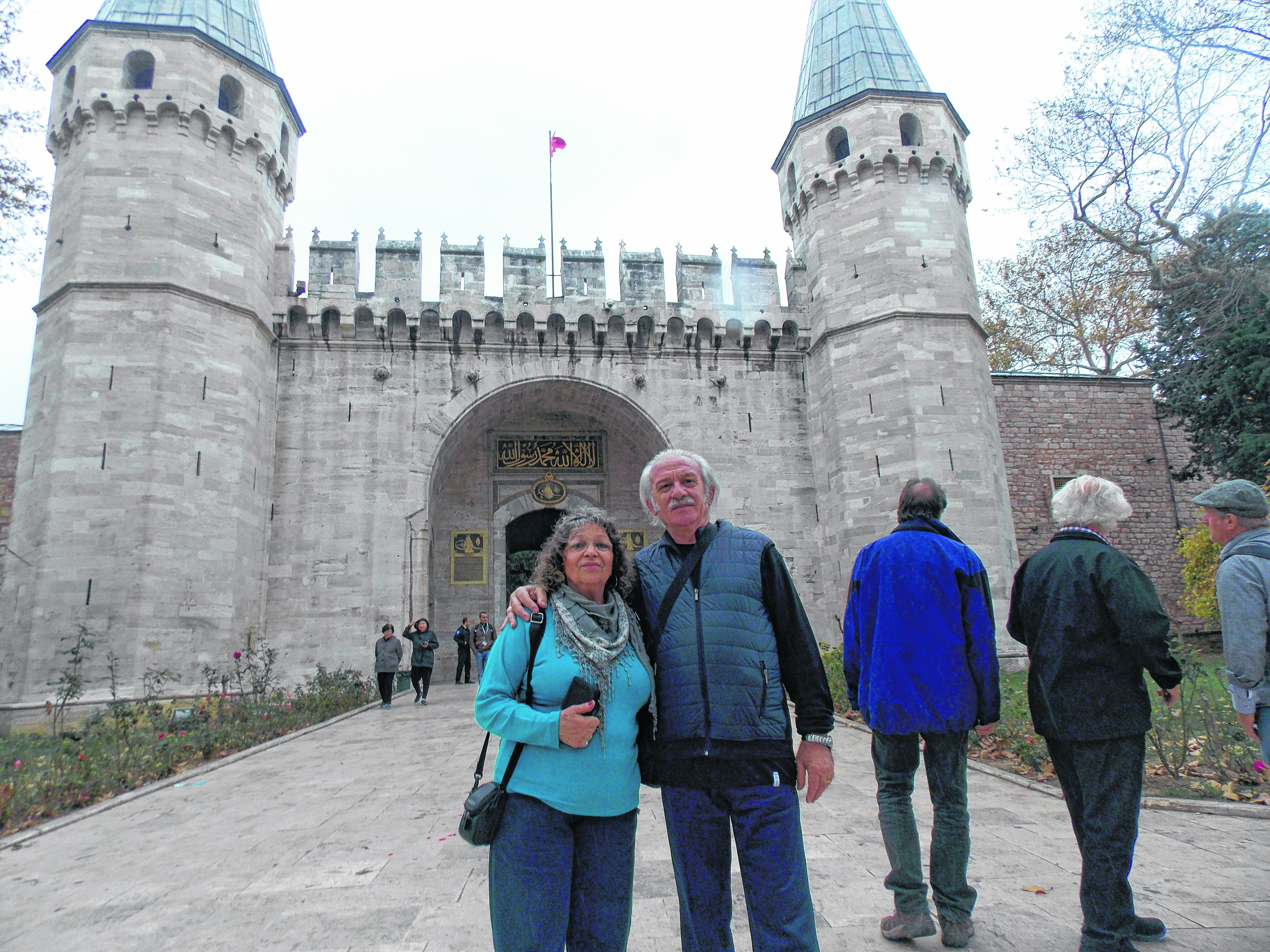 El Palacio de Topkapi en Estambul, centro de poder de los sultanes otomanos. 