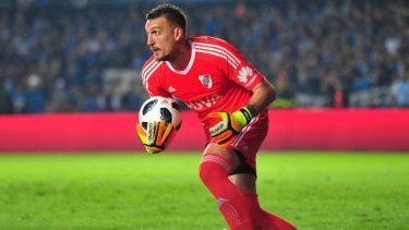 Armani está a gusto en River y aún no piensa en irse.