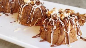 Mini cheesecake de dulce de leche