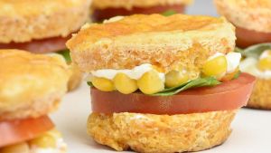 Mini sandwichitos de calabaza para todas las edades