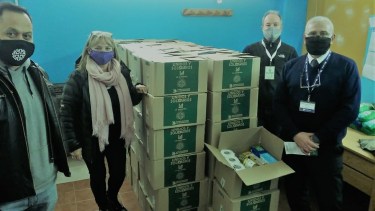 Más merenderos reciben la ayuda de «Unidos y solidarios»