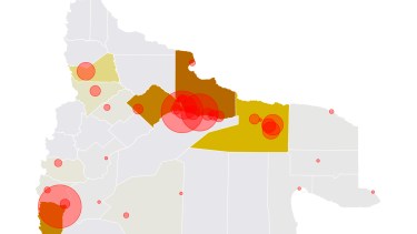 Mapa del coronavirus: una muerte y fuerte suba de casos en Neuquén y Río Negro