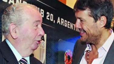 Las llamadas telefónicas se dieron cuando Grondona presidía AFA y Tinelli era vice en San Lorenzo.