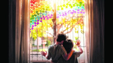 Gisela Rasquela: ”Fran y Nacho, sabemos que todo va a salir bien, estamos convencidos”. Viedma. 