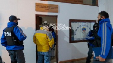 El hombre fue detenido ayer, en San Martín de los Andes. (Gentileza).-