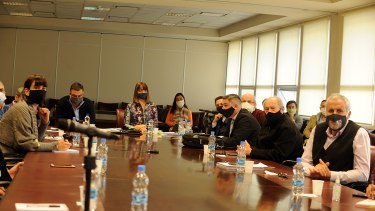 El Colegio de Abogados de Neuquén asistió a la comisión de Asuntos Constitucionales de la Legislatura (Gentileza)