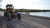 Imagen de Repararon tramo de la ruta 7 de acceso a Valle Azul