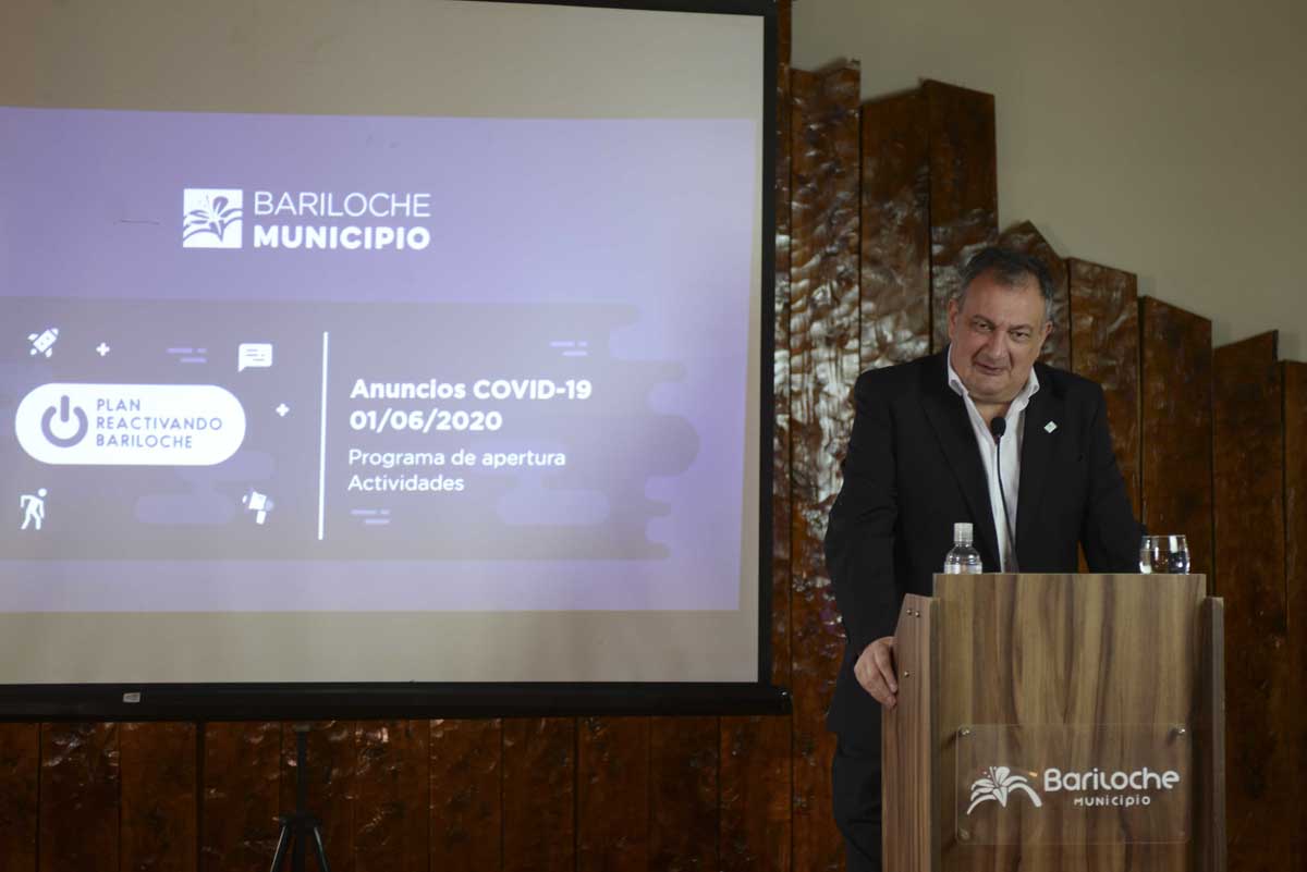 El intendente Gustavo Gennuso encabezará la apertura de sesiones en Bariloche este jueves. Archivo