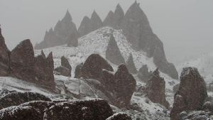 La cordillera nevada: mirá qué espectáculo en el norte neuquino