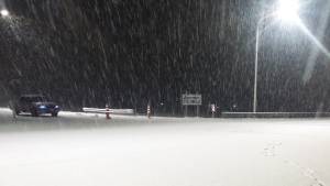 El invierno comenzó con nieve en la Región Sur rionegrina