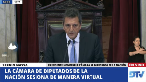 Sesión virtual en Diputados: debaten la donación de plasma y el teletrabajo