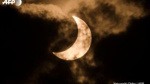 El hemisferio oriental disfrutó del eclipse «anillo de fuego»