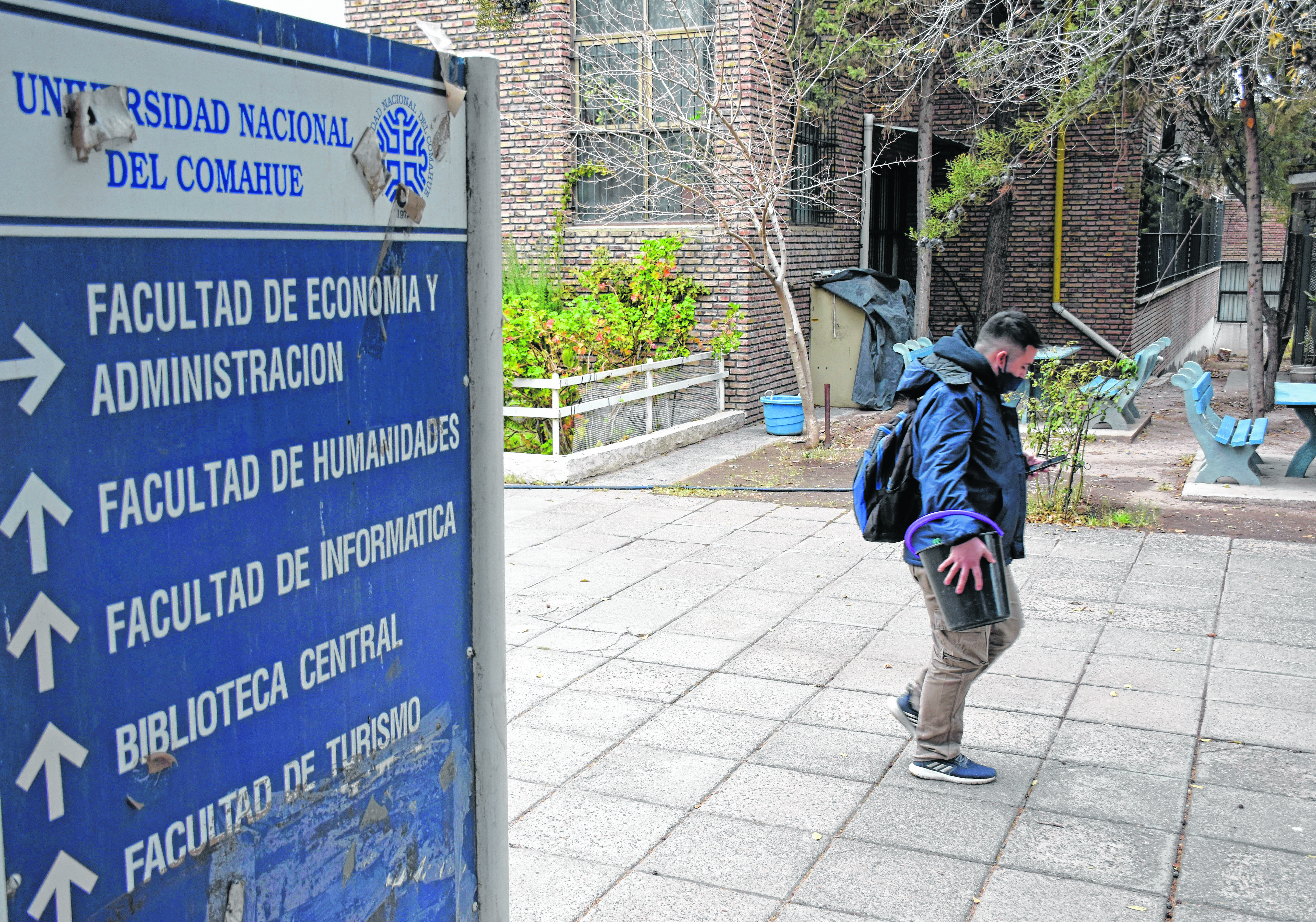 La Universidad del Comahue planteó un 2021 virtual. (Archivo Florencia Salto).-