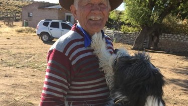 José Ruiz tenía 89 años y vivía solo en su campo. (Foto: gentileza)
