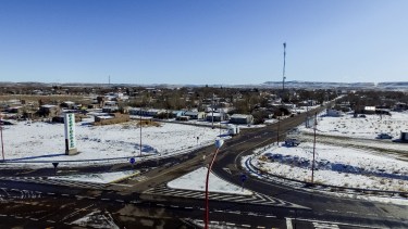 Los vecinos de Maquinchao vuelven a mostrar su solidaridad. (Foto: gentileza)