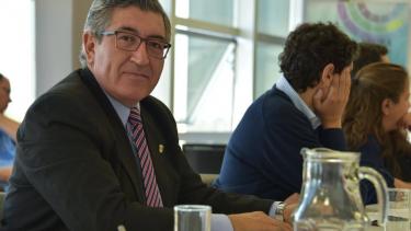 Marinao presentó el proyecto en la legislatura rionegrina. Foto: gentileza.