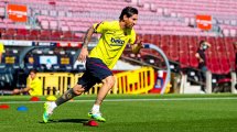 Imagen de Messi entrenó en el Nou Camp: «qué ganás de volver a jugar acá»