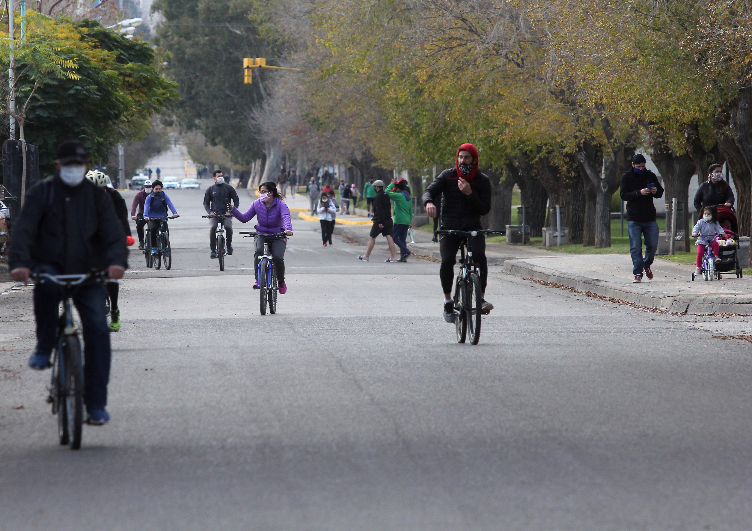 Ciclistas piden un plan de movilidad después del boom de la actividad durante la cuarentena. (Archivo Oscar Livera).-