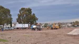 Mueven la tierra en el predio donde estuvo la cárcel U9