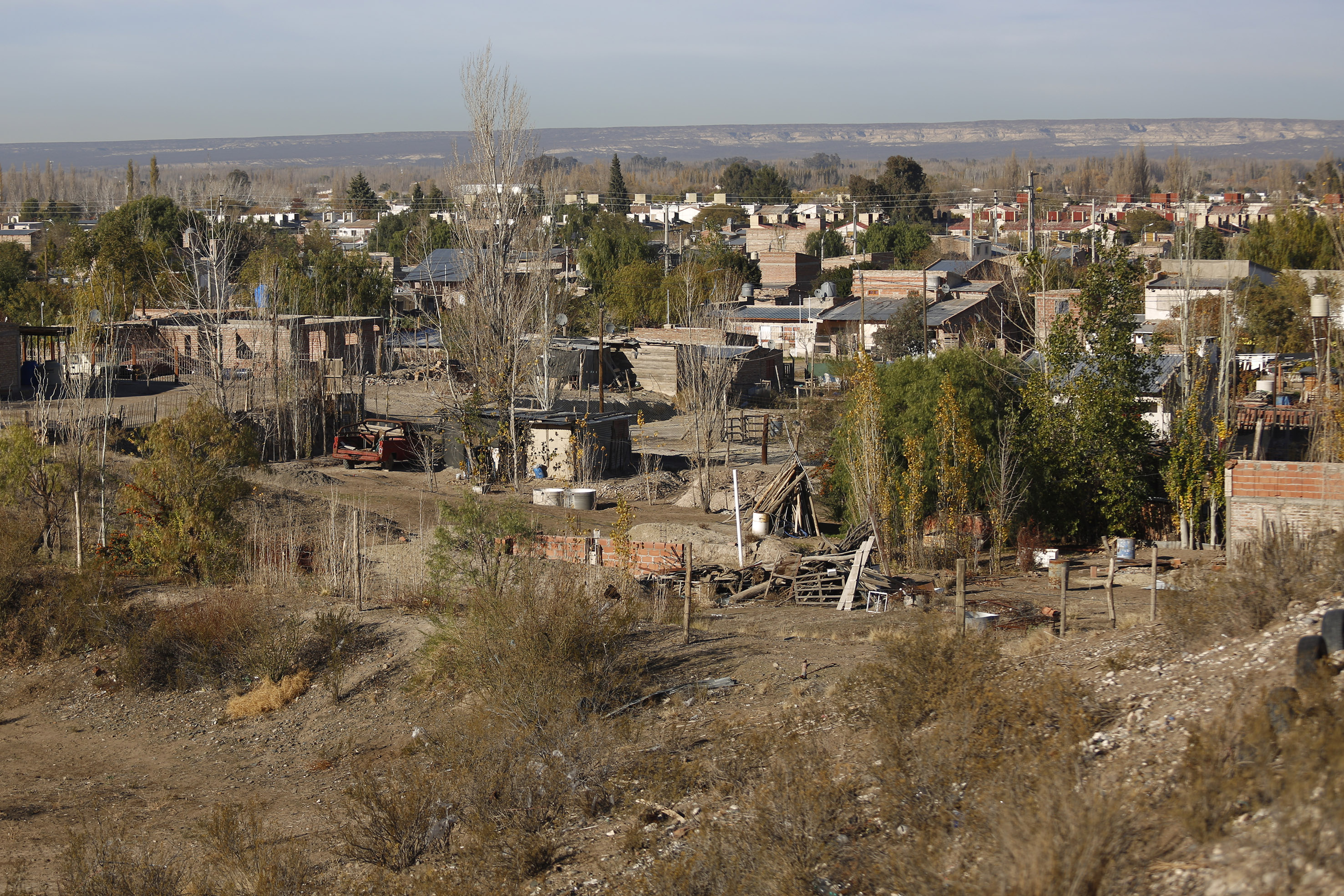 El asentamiento en barrio Progreso comenzará a regularizarse tras una expropiación. Foto ilustrativa