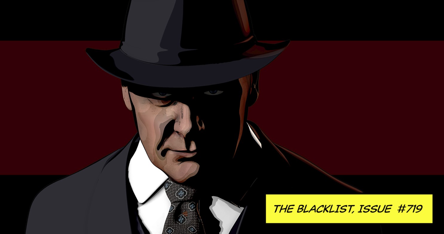 Raymond Reddington en su versión animada en "The Blacklist".