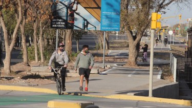 El ciclismo individual es una de las actividades permitidas en la provincia. Foto: archivo.