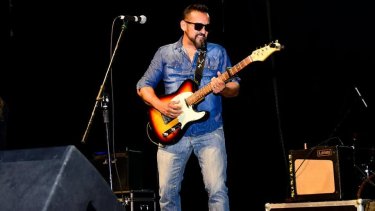 Blues local, con sabor a garaje cipoleño, de la mano de Mario Vidal. (Foto gentileza)
