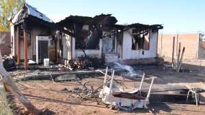 Vecinos de Valentina Norte decidieron cortar la ruta