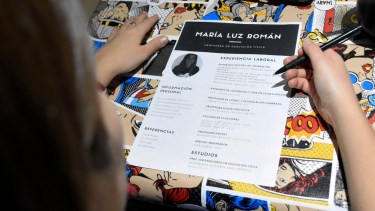 Muchos estaban listos para saltar al mercado laboral este año pero las medidas sanitarias afectaron las actividades económicas. Foto: Florencia Salto.
