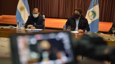 El gobernador Omar Gutiérrez puede disponer excepciones a la cuarentena estricta. Foto: archivo Yamil Regules.