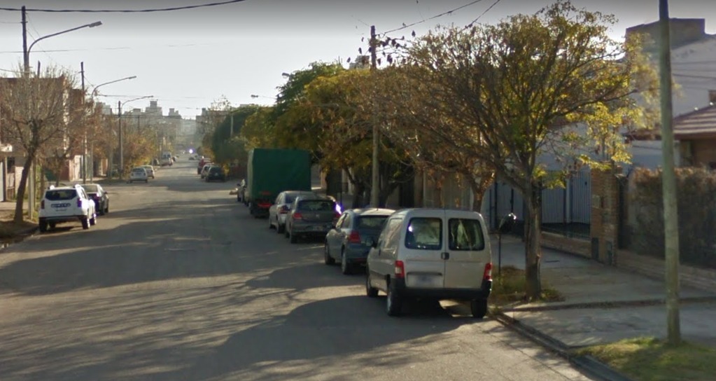 El hecho ocurrió en el barrio Villa María de Neuquén. (Foto: Captura Google Mpas.-)