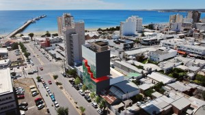 Madryn: comienzan a construir un super edificio cuya arquitectura dará mucho que hablar