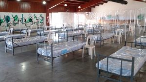 Hospital de campaña de Neuquén recibió a los primeros pacientes con coronavirus