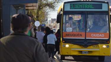 Preocupa la cantidad de pasajeros en el transporte público de Neuquén