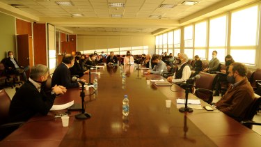 La comisión de Asuntos Constitucionales reunida el martes dio despacho por mayoría al proyecto de extensión de la preventiva. (Gentileza)