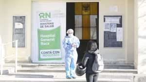Hay al menos 6 trabajadores del hospital de Roca que dieron positivo al test de  coronavirus