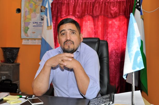 El intendente Nelson Quinteros mostró su preocupación por la situación económica local, provincial y nacional. (Foto: José Mellado)